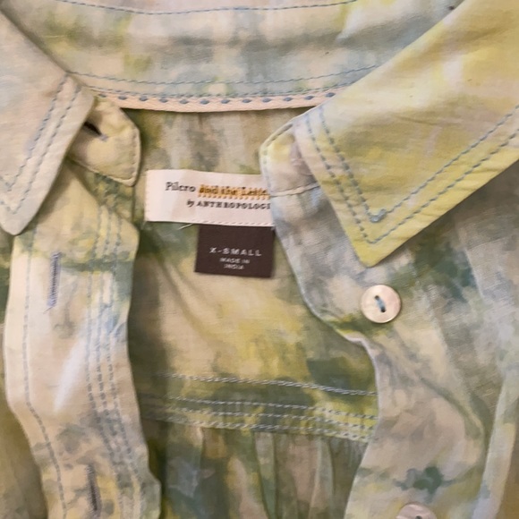 Super Soft Pilcro by ANTHROPOLOGIE XS BLOUSE - Picture 2 of 6